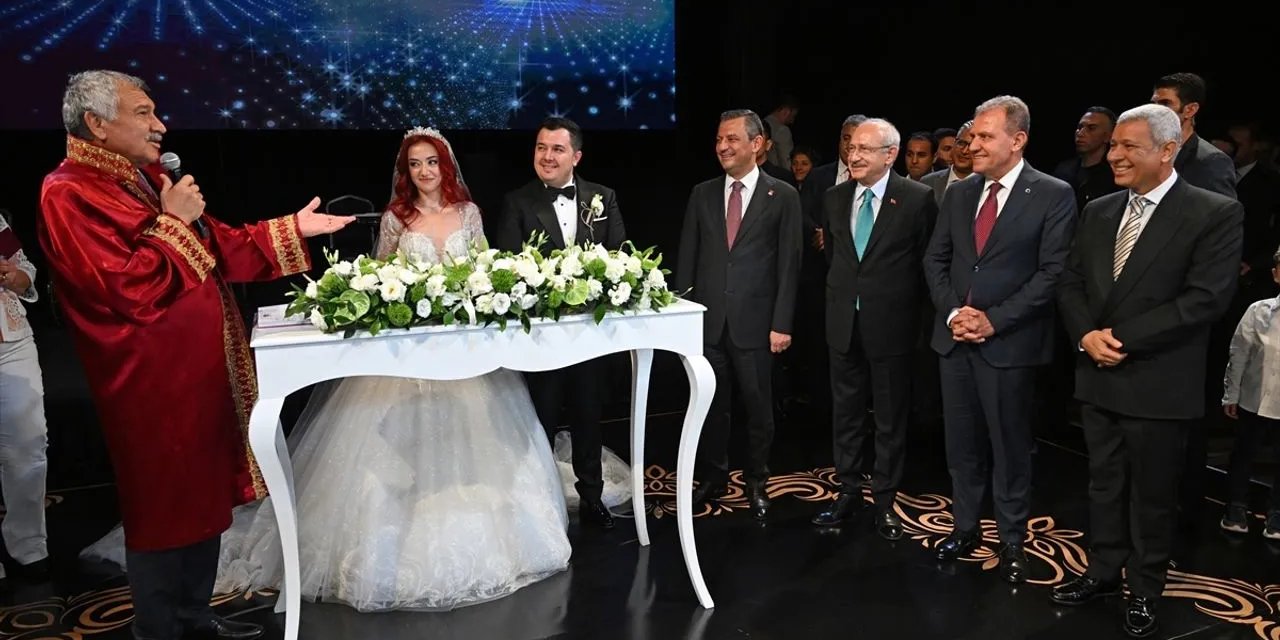 Kılıçdaroğlu ve Özel nikah şahidi oldu