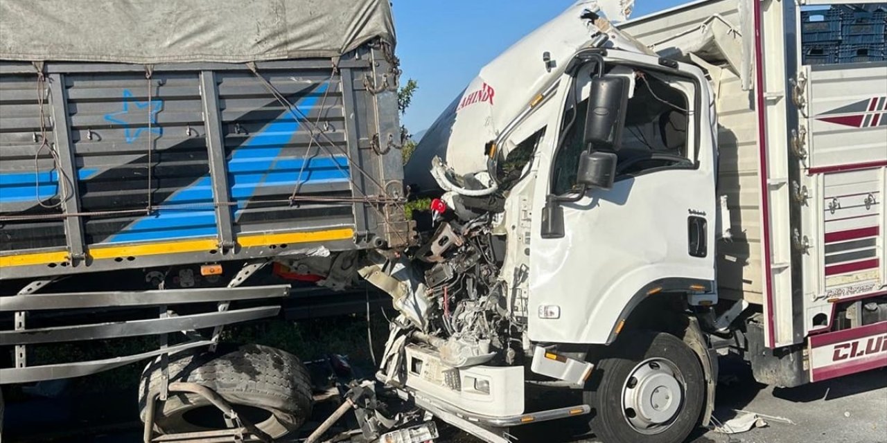 Muğla'da kamyonet tıra çarptı, 2 hayatını kaybetti