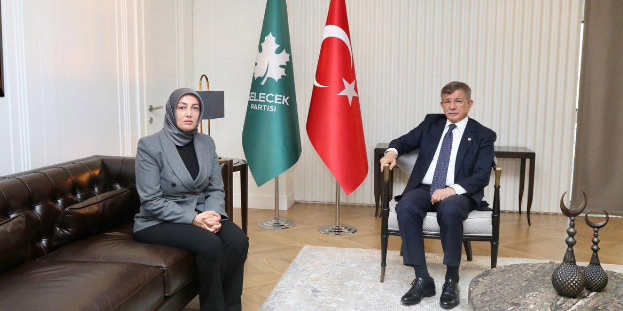 Ayşe Ateş, Ahmet Davutoğlu’nu ziyaret etti: 'Geri adım atmayacağız'