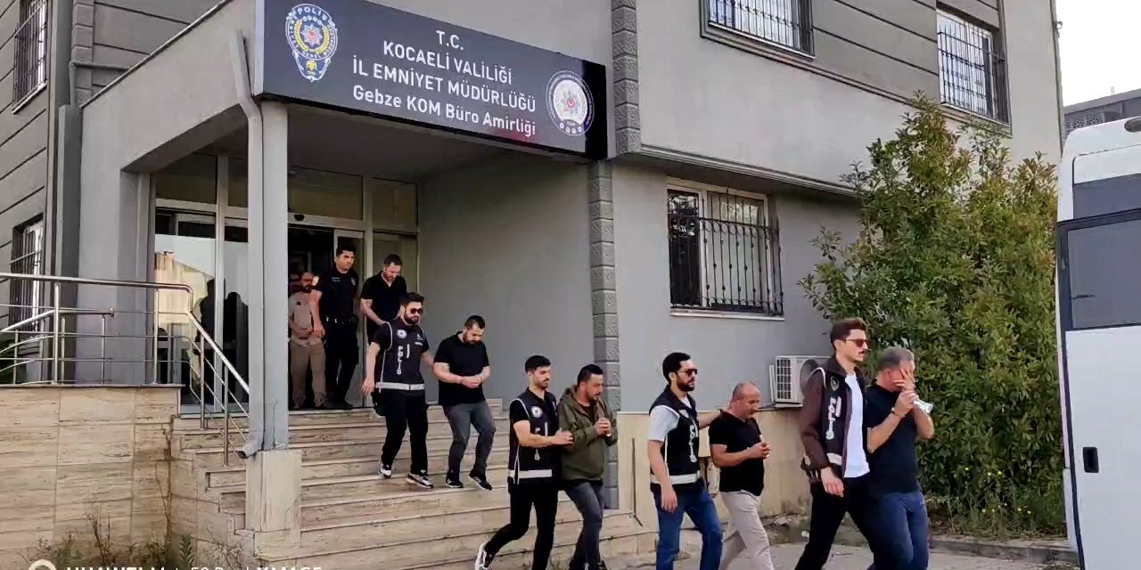 Dedektiflere operasyonda 9 tutuklama kararı