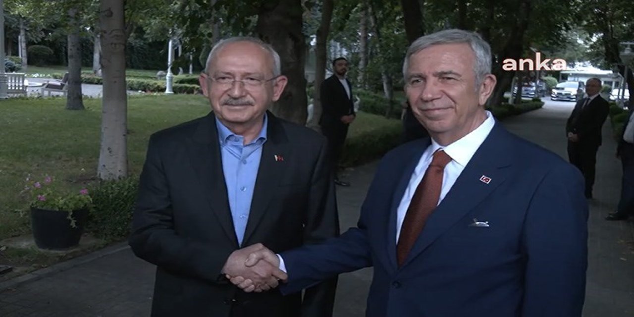 Kemal Kılıçdaroğlu ile Mansur Yavaş bir araya geldi