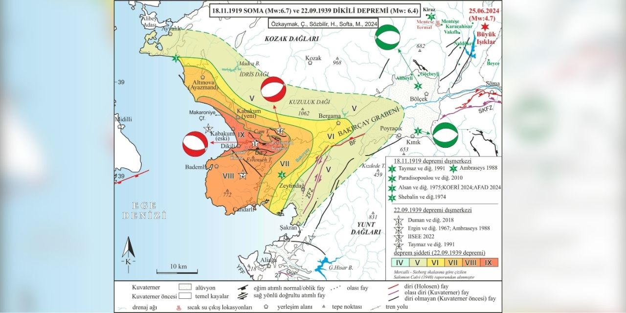 Soma'da deprem sonrası uyarı: 6'nın üstünde deprem üretecek faylar var