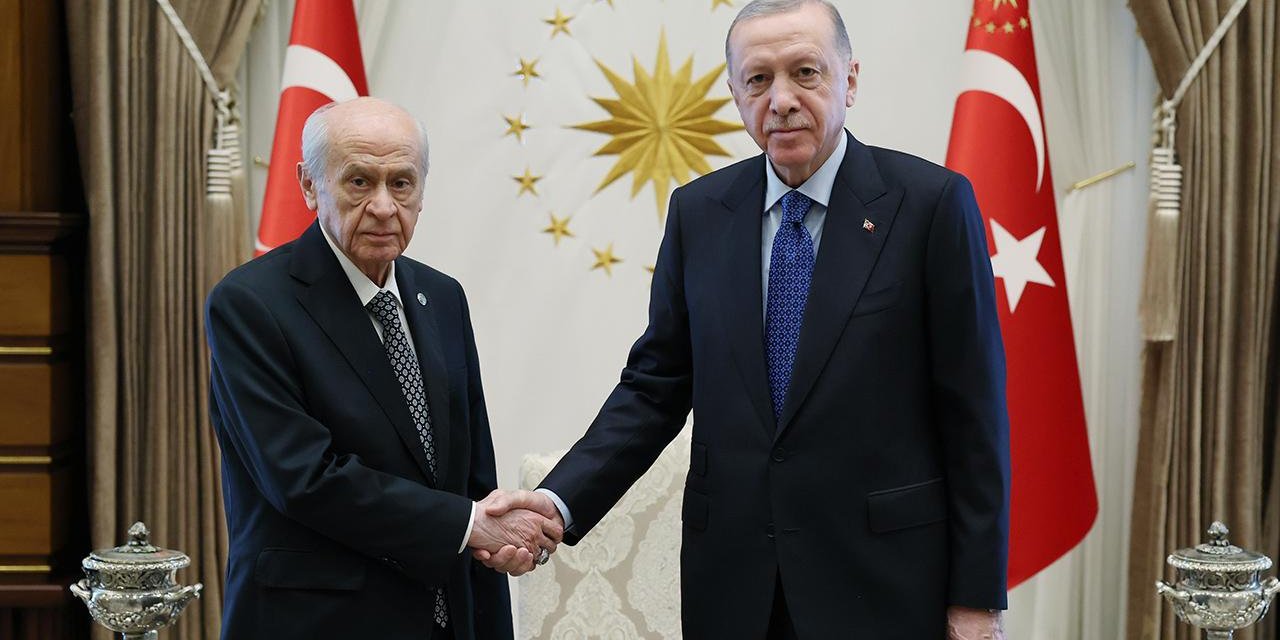 Gerilim iddialarının ardından Erdoğan - Bahçeli görüşmesi sona erdi