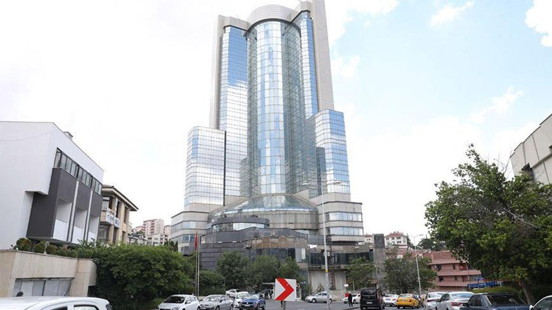 Ankara'daki 35 katlı otel borçlarından dolayı Alman bankasının oldu