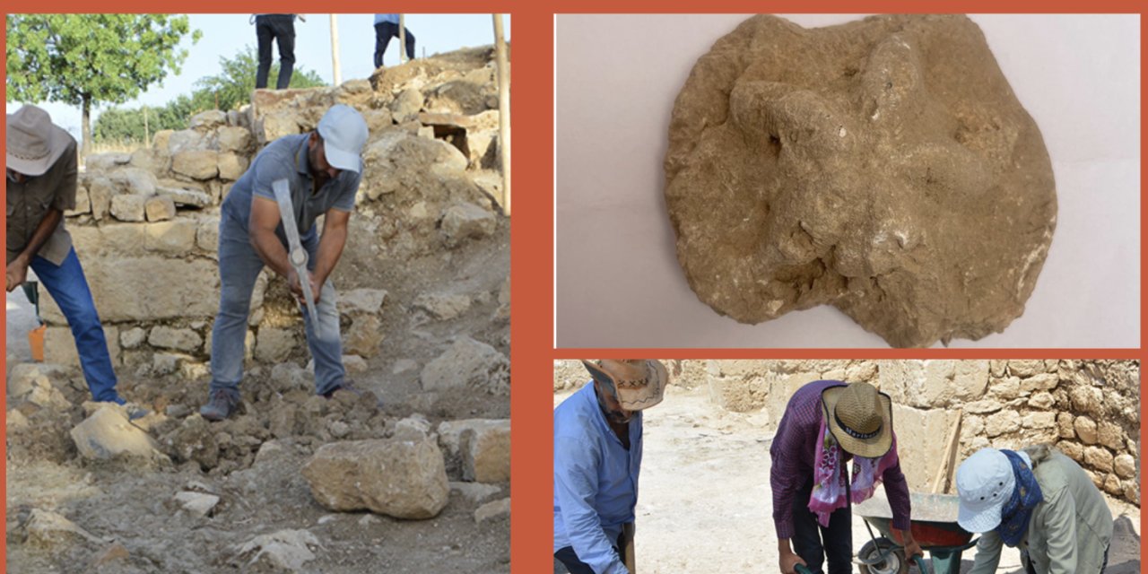 Diyarbakır'da 1500 yıllık kilisede kazı: Denizyıldızı fosili bulundu
