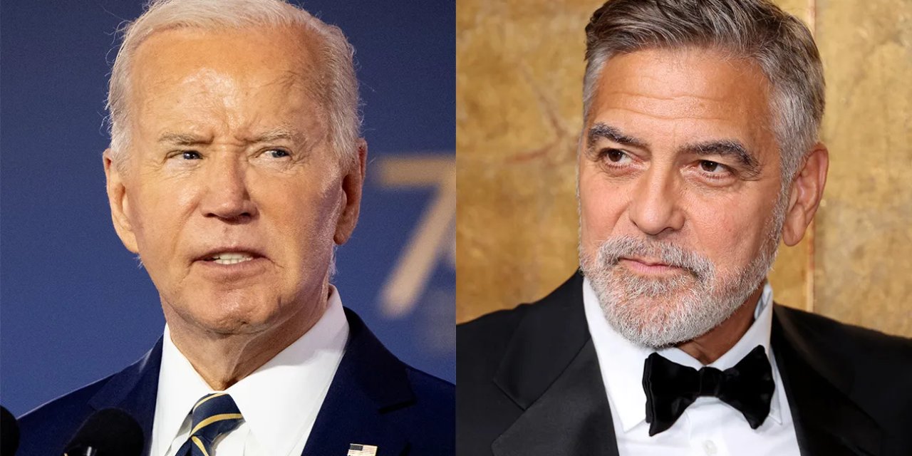 George Clooney, Biden'a desteğini çekti