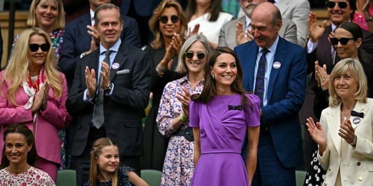 Kanser tedavisi gören Prenses Kate, Wimbledon Tenis Turnuvası'nda