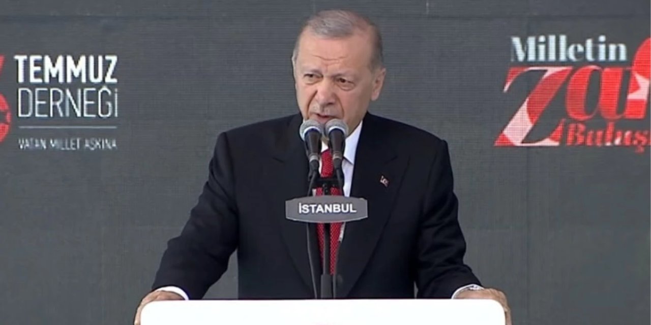 Erdoğan: 15 Temmuz'a 'tiyatro' diyenleri kıyamete kadar affetmeyeceğiz