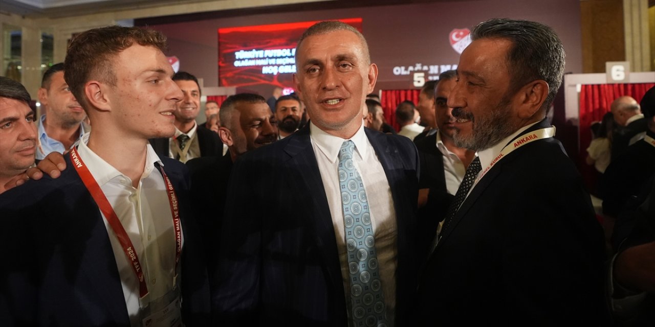 Türkiye Futbol Federasyonu'nda seçim: Hacıosmanoğlu başkan oldu
