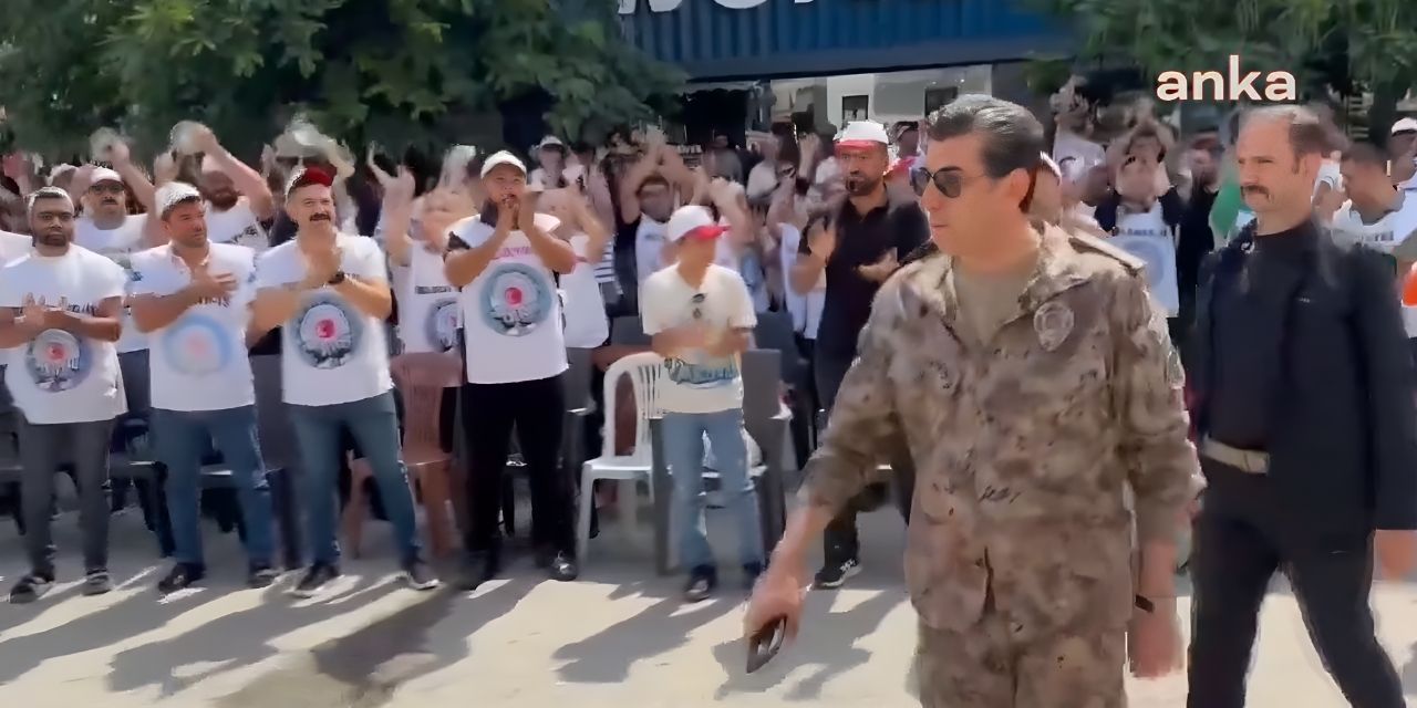 Iğdır Emniyet Müdürü'nden belediyenin işten çıkardığı işçilere ziyaret