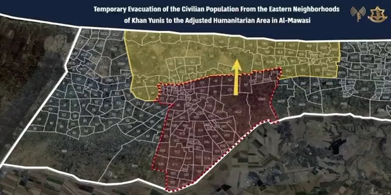 İsrail’den Gazze’deki yardım bölgesinin bir kısmına tahliye emri