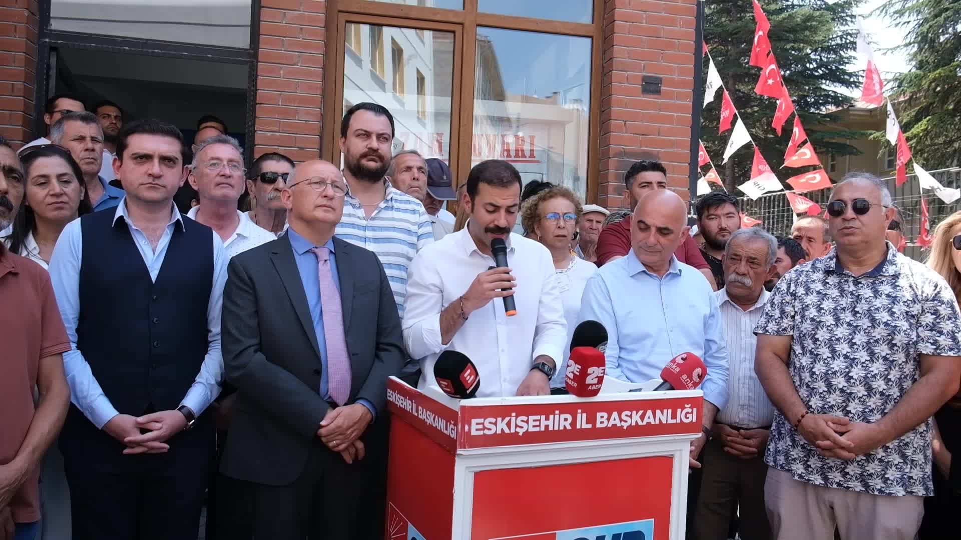 Katliam yasasına karşı direniş diyen CHP'li il başkanı ifadeye çağrıldı