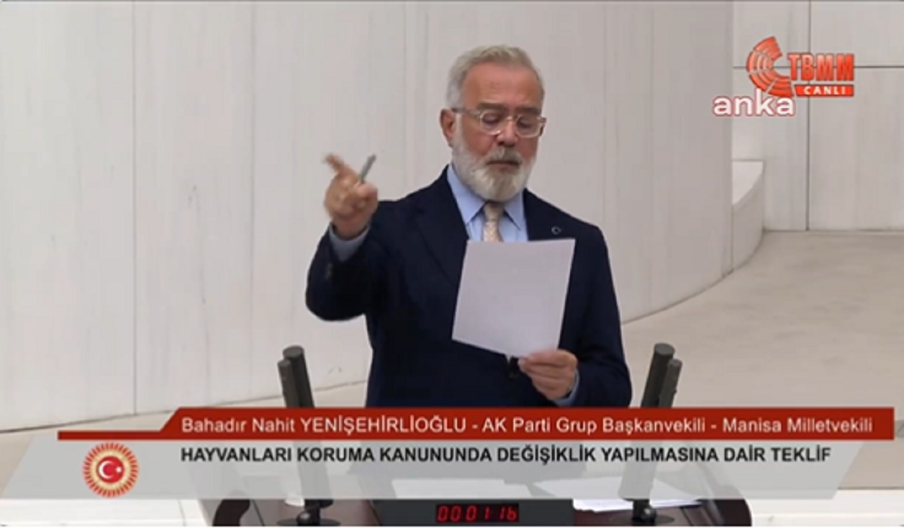 AKP'li Yenişehirlioğlu'ndan muhalefet sıralarına: Sahipsiz köpekler