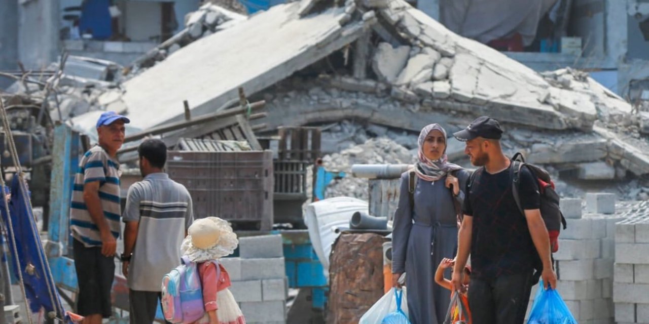 Gazze'de insanlık dramı: Tahliye emirleri panik ve izdiham yaratıyor