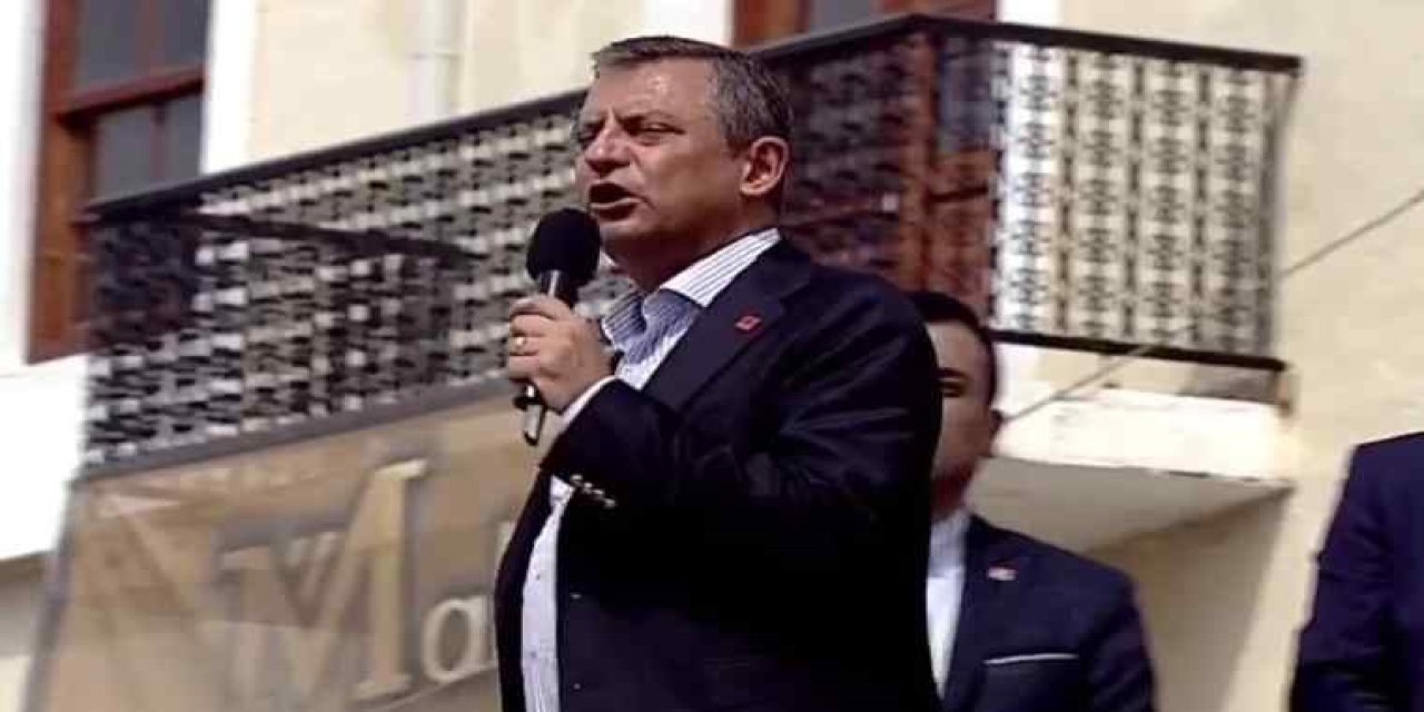 Özgür Özel'den Erdoğan'a miting daveti: Hodri meydan!