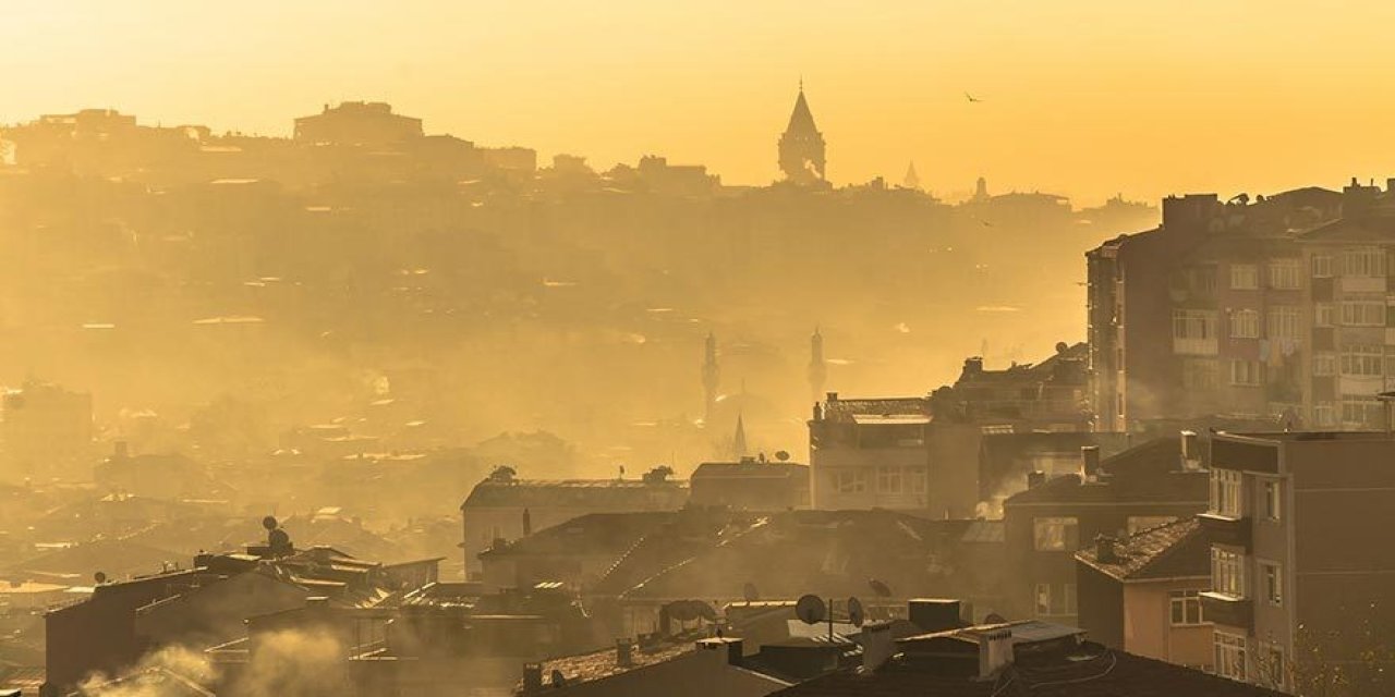 İstanbul'da hava kirliliği yılın 7 ayında yüzde 14 arttı