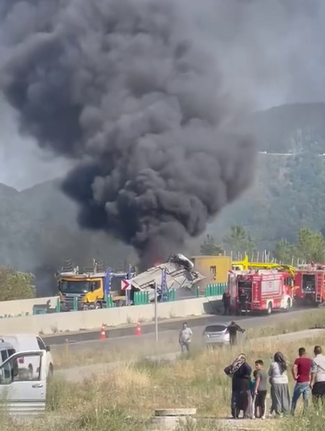 Bolu Dağı'nda zincirleme trafik kazası: 1 ölü, 6 yaralı