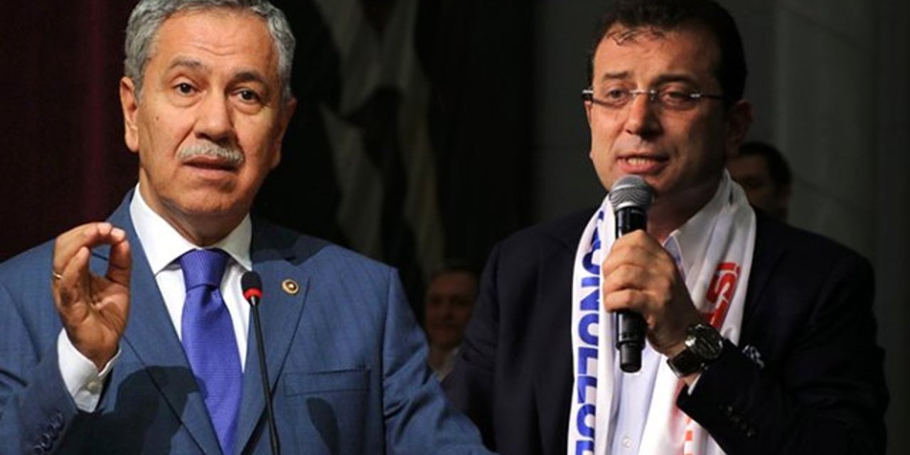 Bülent Arınç, Ekrem İmamoğlu’nu ziyaret etti