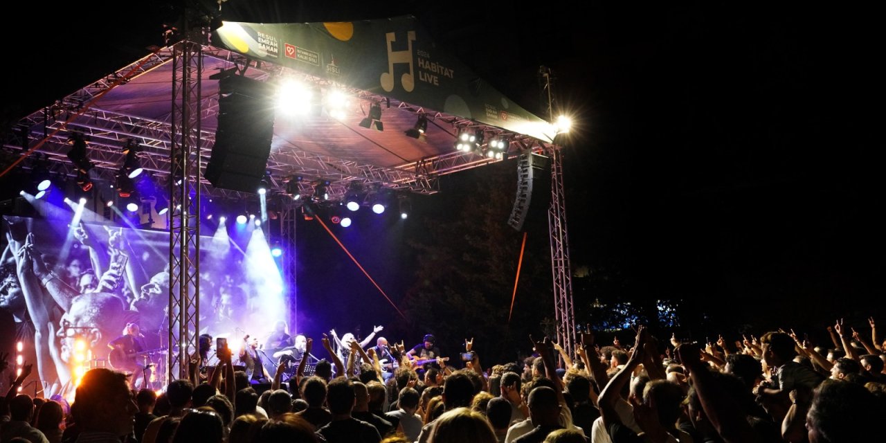 Şişli'de 'Habitat Live Müzik Festivali' konserlerle devam ediyor