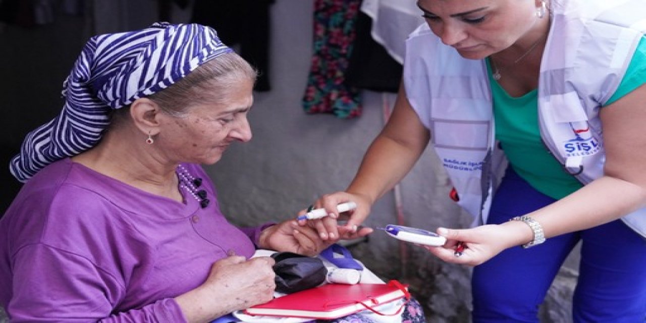 Şişli’de 2 mahallede 116 yurttaşa ücretsiz sağlık hizmeti