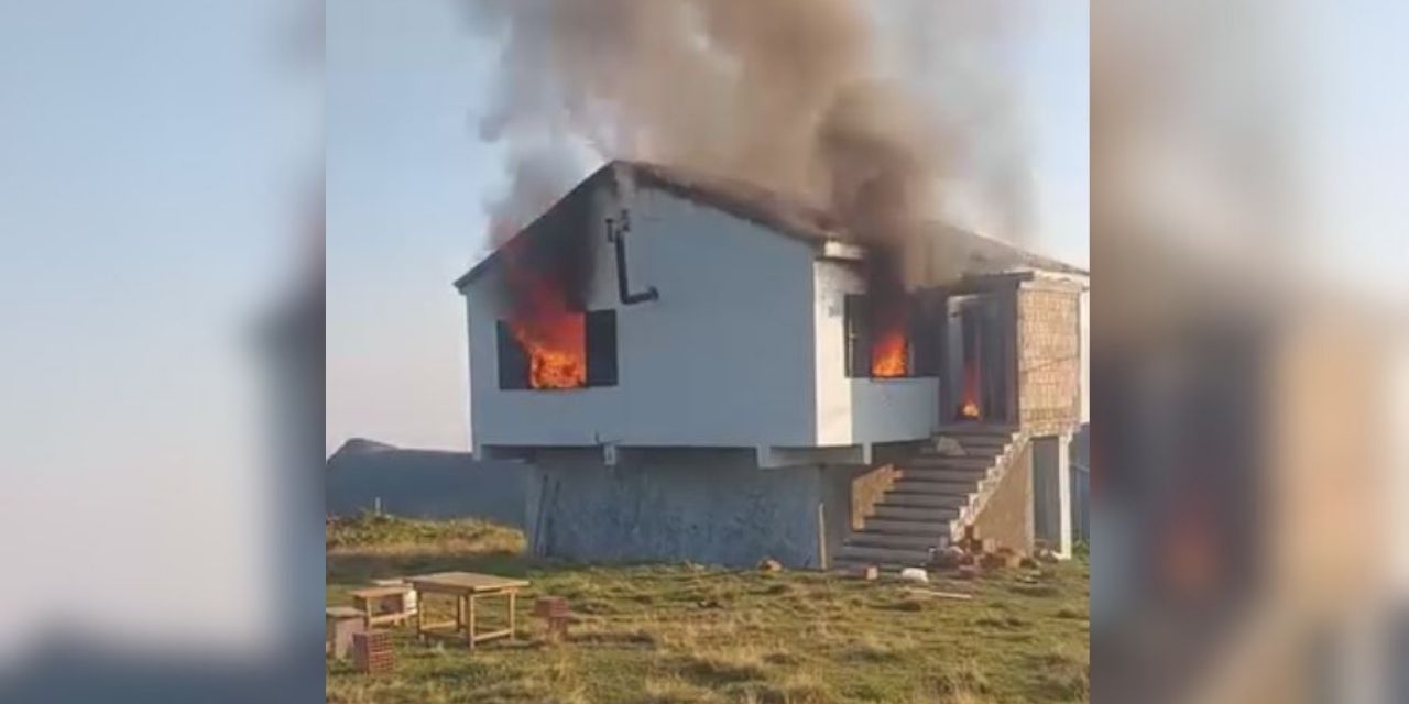 Trabzon’da yayla evi kundaklandı; 3 ölü