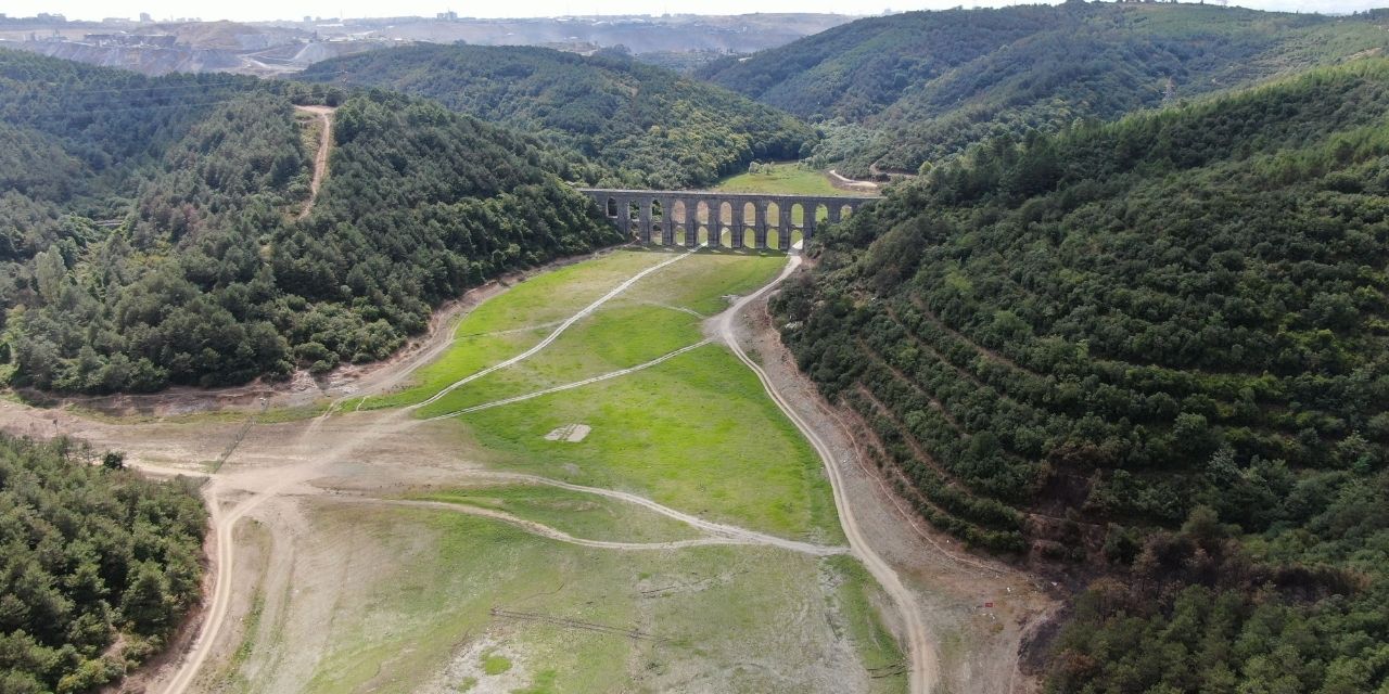 İstanbul'da barajlarda doluluk oranı yüzde 50'nin altına düştü