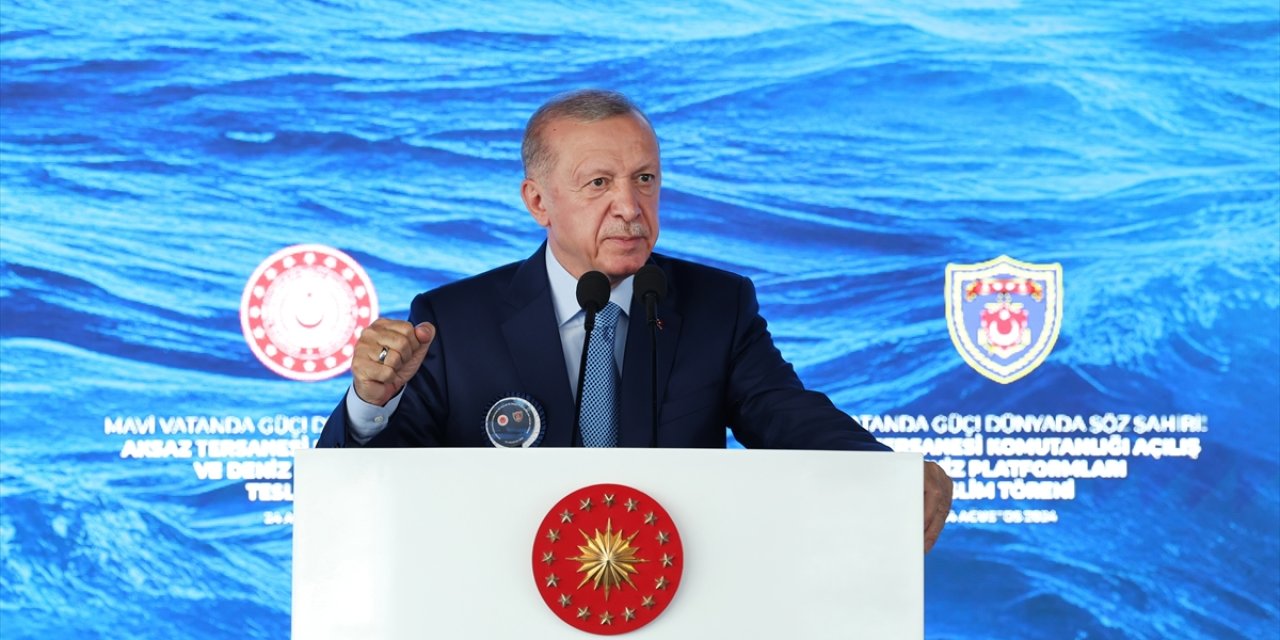 Erdoğan: Denizaltılarımızı 2029 yılına kadar hizmete alacağız