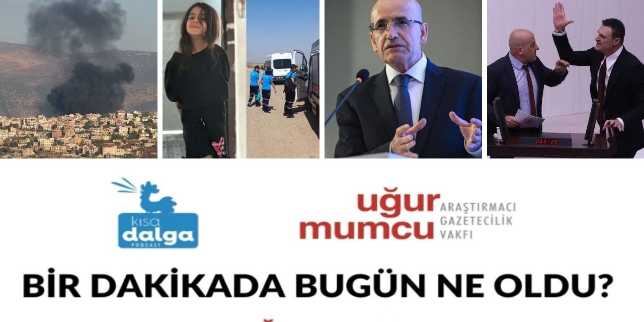 Bir dakikada bugün ne oldu?