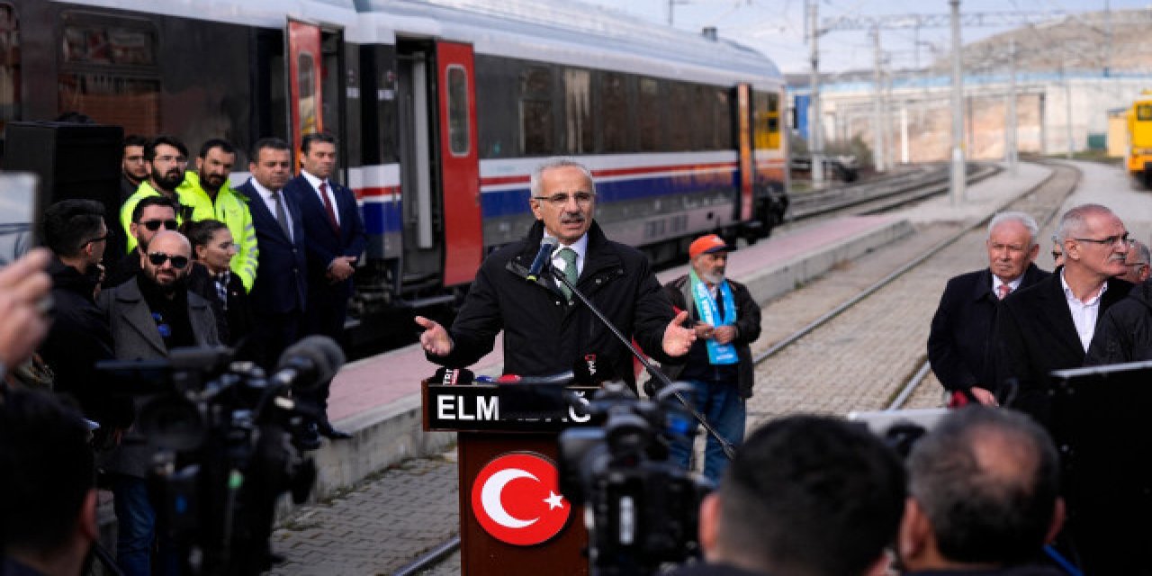 AKP'nin kaybettiği Elmadağ'da seçim sonrası tren seferleri durdu