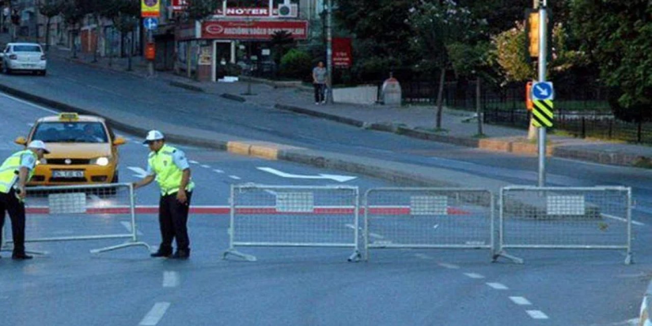 Pazar gününe dikkat: Bazı yollar trafiğe kapatılacak