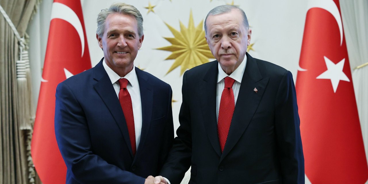 Erdoğan, ABD'nin Ankara Büyükelçisi Flake'i kabul etti