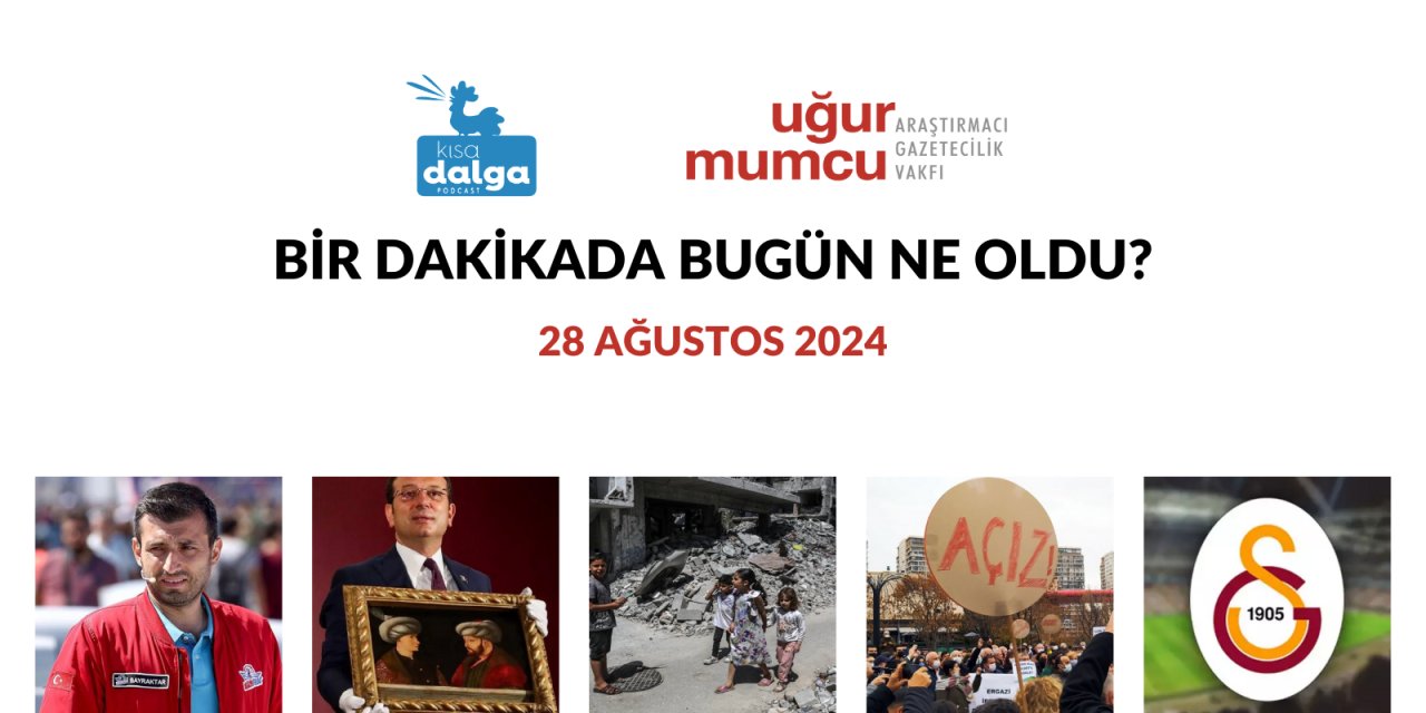 Bir dakikada bugün ne oldu?