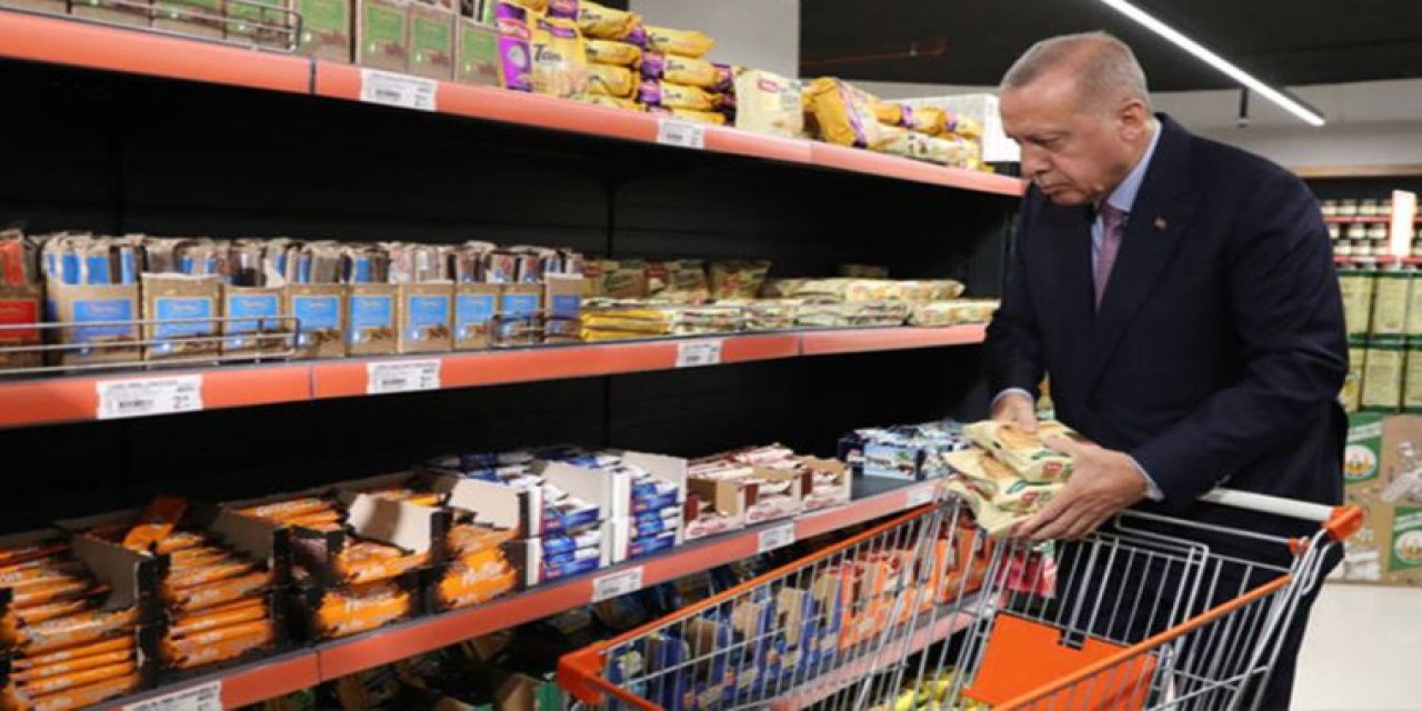 Tarım Kredi'de Erdoğan’ın 1002 TL'ye yaptığı alışveriş 7 bin lira oldu