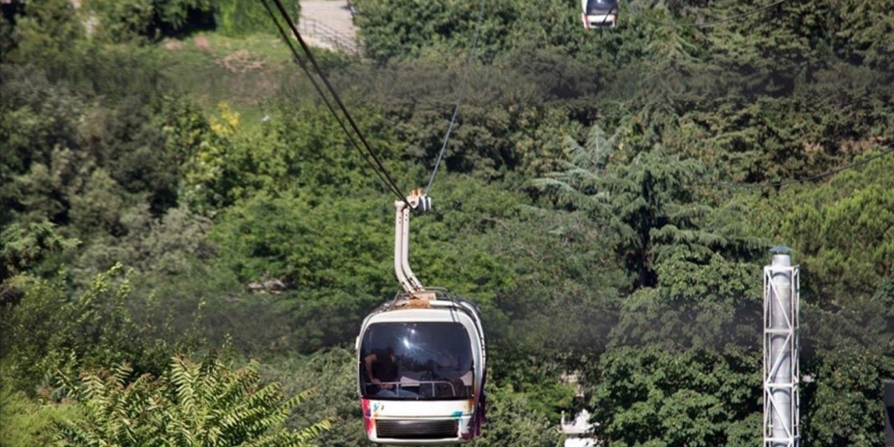 İstanbul'daki teleferik seferleri durduruldu