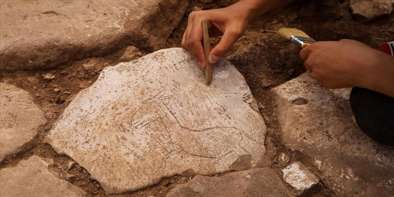 Karahantepe'de bulunan koşan yaban eşeği figürü bir döneme ışık tutacak