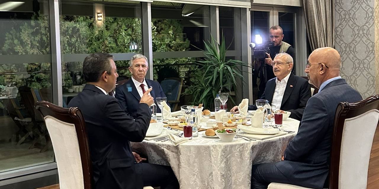 CHP'de üçlü zirve: Özel, Kılıçdaroğlu ve Yavaş bir araya geldi