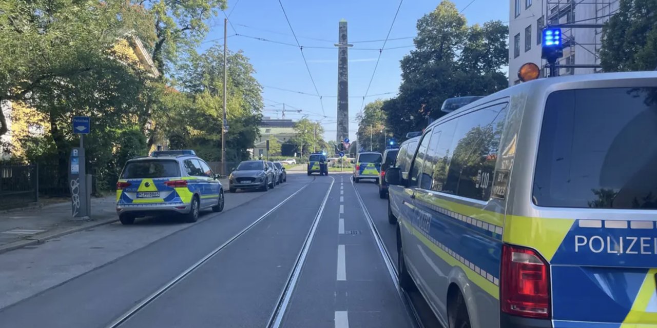 İsrail'in Münih Başkonsolosluğu yakınlarında polis, bir kişiyi vurdu