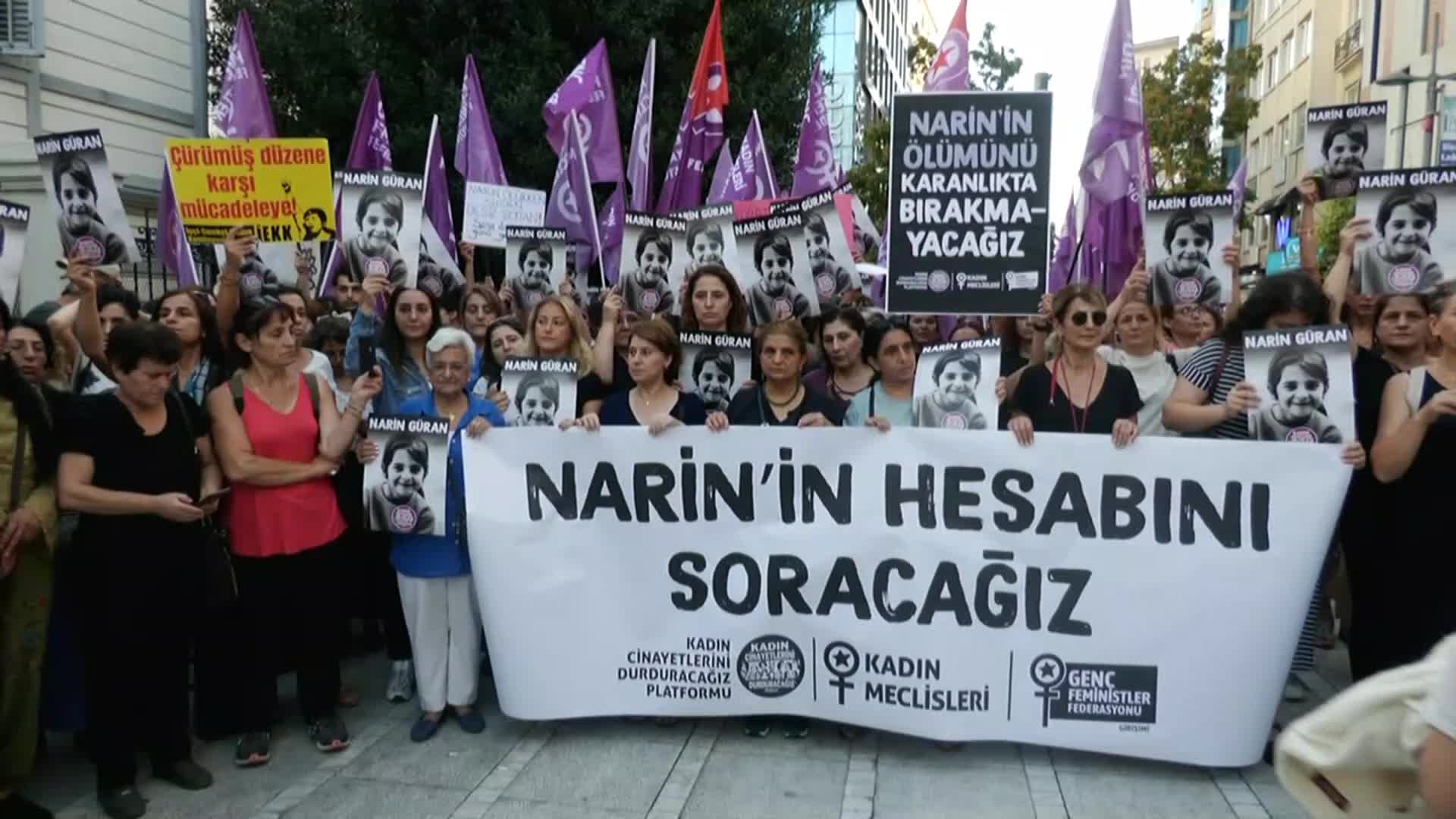 Narin için Kadıköy'de eylem