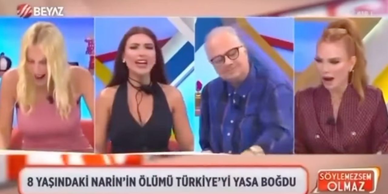 Beyaz TV’de magazincilerden çığlık tuhaflığı