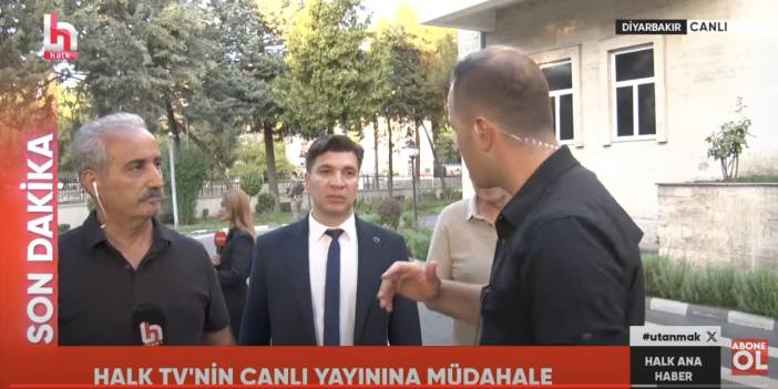 Ferit Demir'e canlı yayında müdahale: Korumalar 'yayını kes' dedi