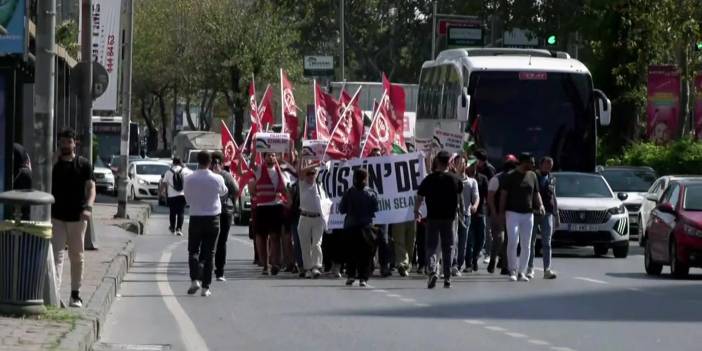 TİP'ten İsrail Başkonsolosluğu önünde Ayşenur Ezgi Eygi eylemi