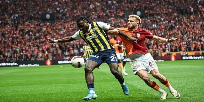 Fenerbahçe-Galatasaray derbisinin ilk 11'leri belli oldu