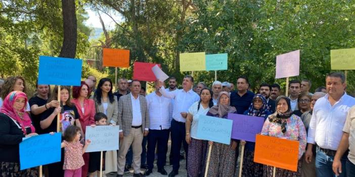 Artvinliler Cengiz Holding'in bakır madeni toplantısını protesto etti