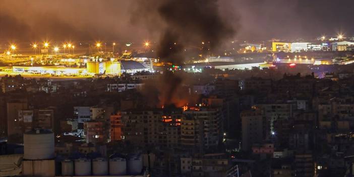 İsrail: Beyrut'ta bugün 15 noktaya hava saldırısı düzenledik