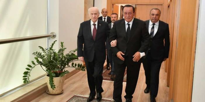 Alaattin Çakıcı, MHP lideri Devlet Bahçeli ile buluştu