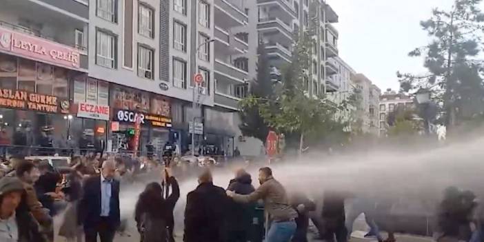 Halfeti'deki kayyım protestosuna polis müdahalesi