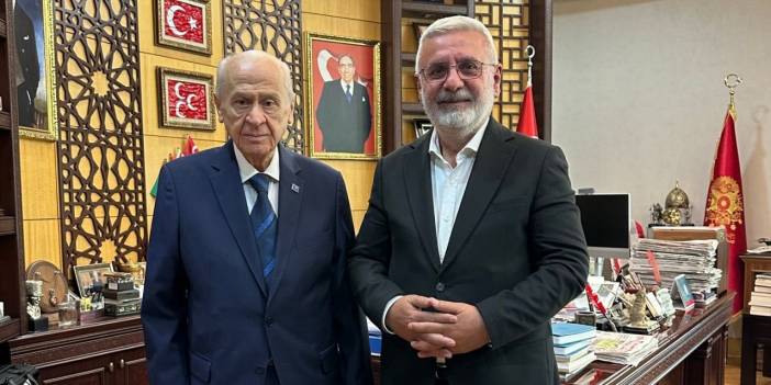 Mehmet Metiner, Devlet Bahçeli’yle görüştü: 'Kırmızı çizgileri var'