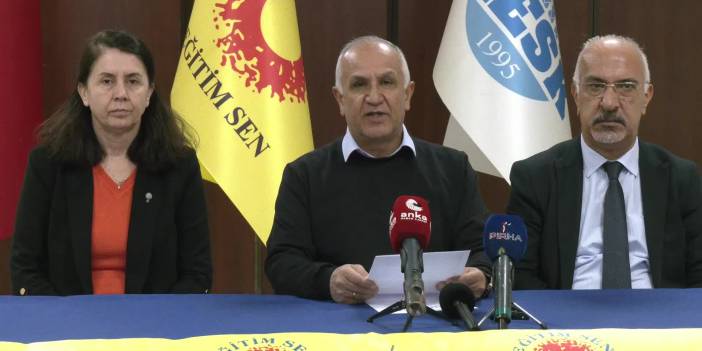 Eğitim Sen: Bakan Yusuf Tekin halkı kin ve düşmanlığa sevk ediyor