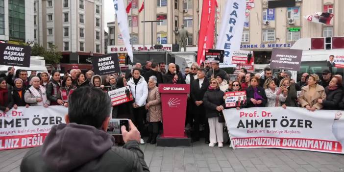 CHP'li Yazgan'dan, Özel'e soruşturma açan Akın Gürlek'e: Haddini bil!