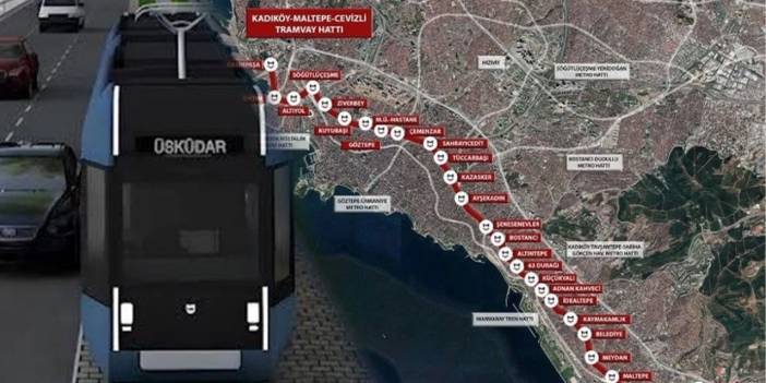 İstanbul’a yeni tramvay hattı geliyor